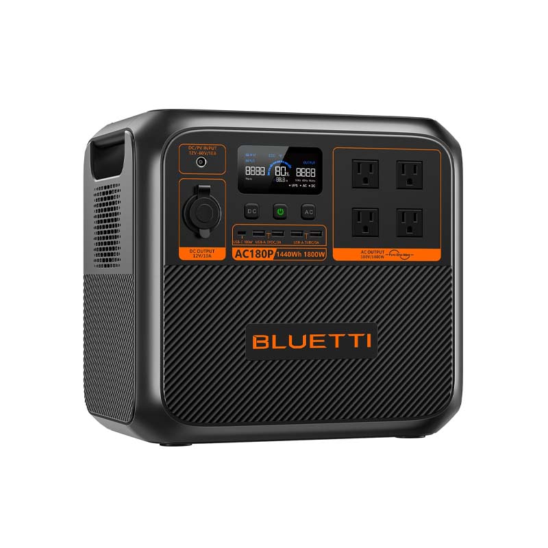 BLUETTI �����̥ݡ����֥��Ÿ� AC180P+�����顼�ѥͥ�PV200D���ɺҿ侩 1440Wh 1800W