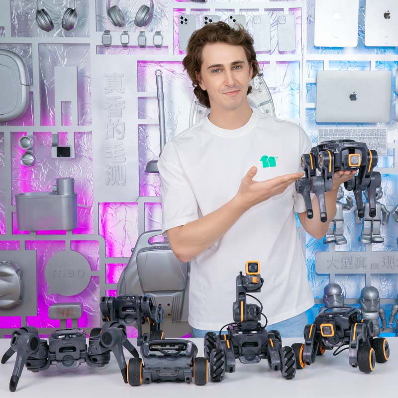 UBTECH �⥸�塼���Ȥ�Ω�ƥ��ܥåȥ��å� UGOT�ʴ��ܥ��åȡ�
