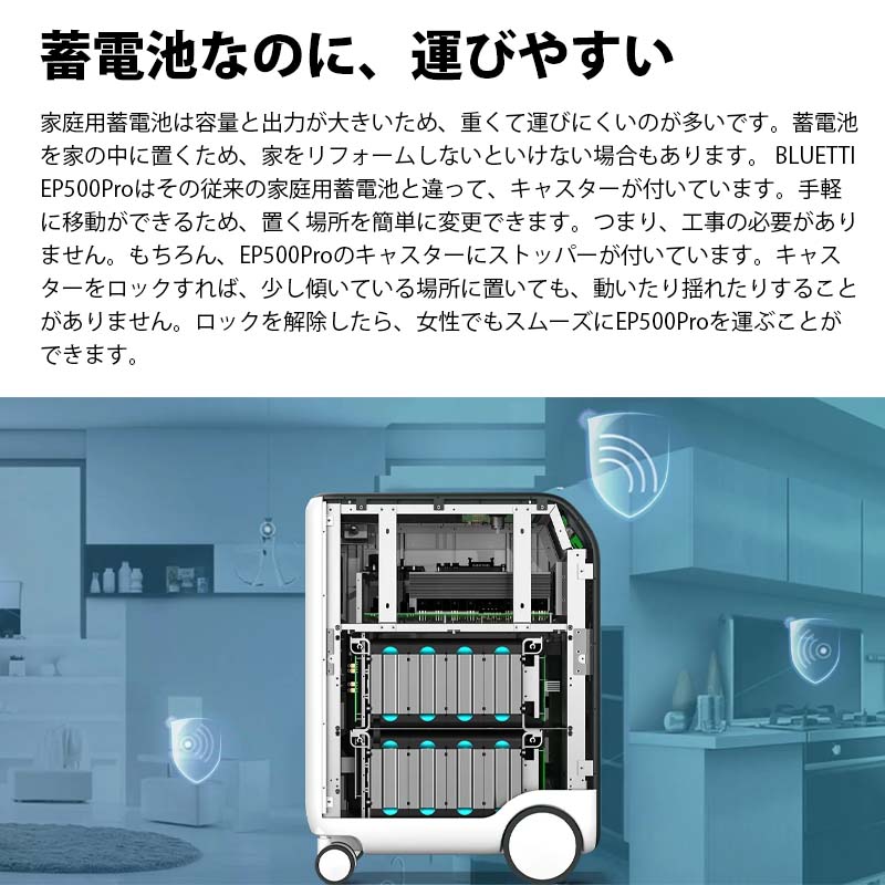 ̤BLUETTI ѥХååײ·Ÿ EP500Pro2ɺҿ侩 5120Wh 3000W