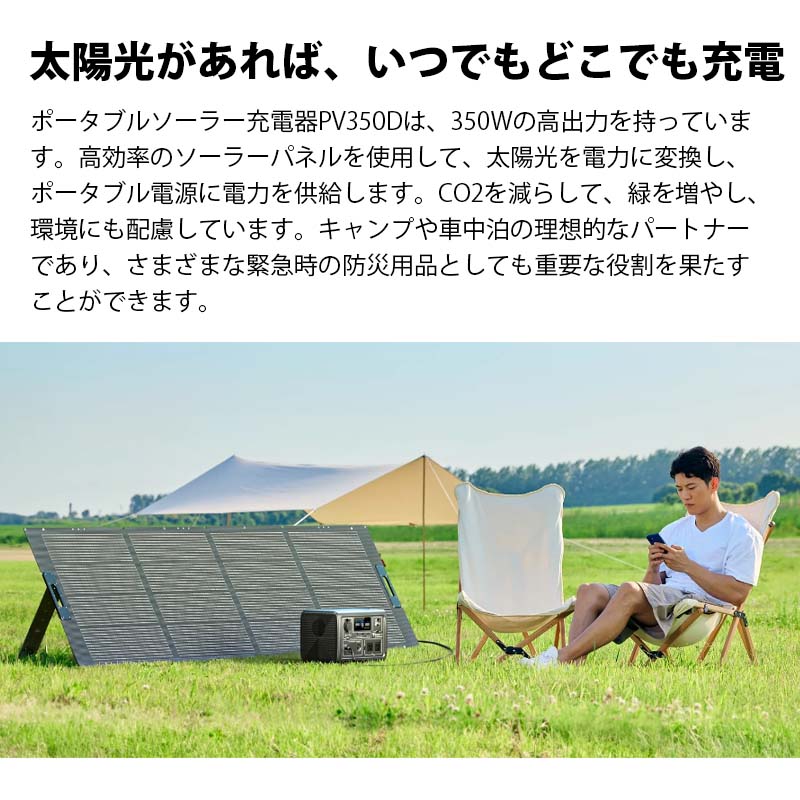 BLUETTI 顼ѥͥ PV350D3350W3