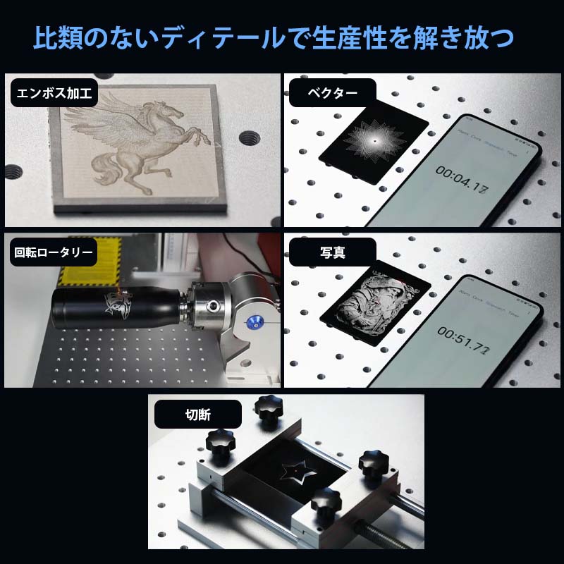 GWEIKE CLOUD �ե����С��졼�����ޡ����󥰡�Ħ�ﵡ G6 MOPA 30W�ʼ�ư��եȡ�