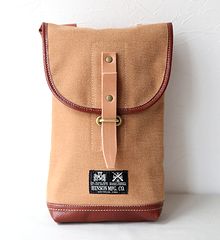  COLIMBO  " HINSON AMMO POUCH " - CANVAS  LEATHER -