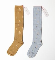 ミナペルホネン mina perhonen candle キャンドル ロングソックス