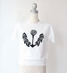 ミナペルホネン mina perhonen tanpopo タンポポ 半袖ニットトップス