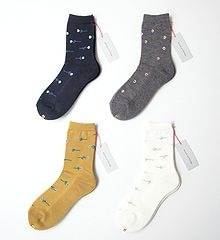 SALE】 mina perhonen ミナペルホネン fortuna フォルトゥーナ ソックス