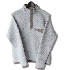 COLIMBO コリンボ GREAT PLAINS QUILTED TEE L/S (GRAY)