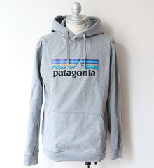 PATAGONIA �ѥ����˥� PULLOVER SWEAT PARKA LOGO MODEL (GRAY)