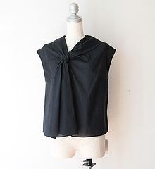 STASTNY SU シュチャストニースー twist collar ツイストカラー ブラウス