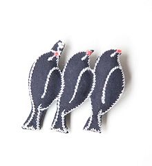 【新品未使用：正規品】ミナペルホネン　lintu ブローチ 000000003817_3XOAgh2.jpg