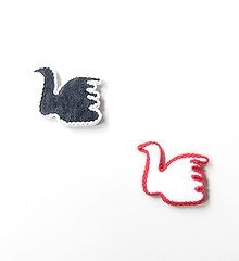 ミナペルホネン swan ブローチ 　レア SALE】 mina perhonen ミナペルホネン swan スワン ブローチ（kids）