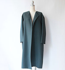 ミナペルホネン mina perhonen wind wave ロングコート40 ミナペルホネン mina perhonen wind wave ロングコート40