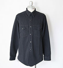 フリーホイラーズ U.S. NAVY ブラック長袖シャツ 15 No.2033003 FREEWHEELERS 