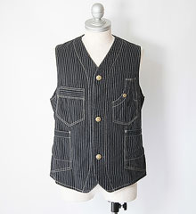 FREEWHEELERS☆フリーホイーラーズTRACKWALKER VEST フリーホイーラーズ FREEWHEELERS ベスト -TRACKWALKER- VEST