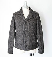 FREEWHEELERS �ե꡼�ۥ����顼�� LUMPER (GRAINED BLACK STRIPE �� BLACK)