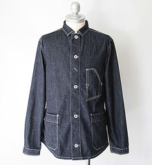 WIGWAG ワークジャケット 40 デニム ユニセックス) ラグランワーク