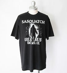 FREEWHEELERS / Tシャツ/42/コットン/BLK/2225026/SASQUATCH FREEWHEELERS フリーホイーラーズ COMPANY PROMOTION SERIES 
