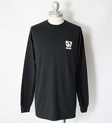BLUCO �֥륳 PRINT L/S TEE - B - (BLACK)