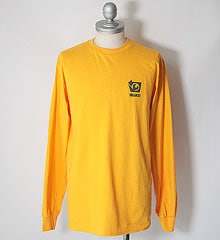 BLUCO �֥륳 PRINT L/S TEE - B - (GOLD)