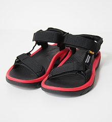 NANGA �� TEVA �ʥ� �� �ƥ� TERRA FI FIVE (BLACK �� RED)