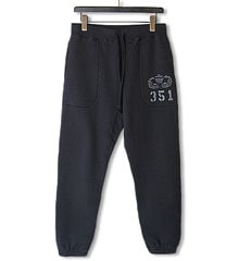 COLIMBO ������ H AND J HEAVY WEIGHT SWEAT PANTS (BLACK)
