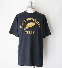 SECRET WORDS ��������å� ��� " WING FOOT " S/S T-SHIRT (DEEP NAVY)