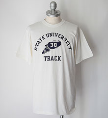 SECRET WORDS ��������å� ��� " WING FOOT " S/S T-SHIRT (NATURAL)