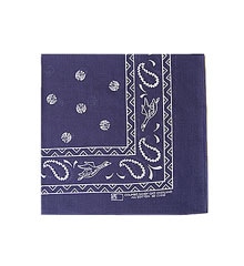 COLIMBO  BUZZARD'S ROOSTER BANDANA (NAVY)