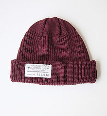 COLIMBO  SOUTH FORK KNIT CAP (MAROON)