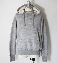 COLIMBO  SOUTH BEND SWEAT PARKA PLAIN (HEATHER GRAY)