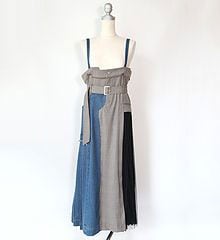 AULA AILA アウラアイラ MILITARY NARROW SKIRT