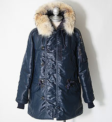 COLIMBO   C.H.MASLAND TYPE SNORKEL PARKA - N-3A TYPE - (AIR FORCE BLUE)