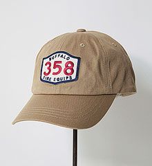 COLIMBO   BRANDON COTTON CAP " 358 FIRE EQUIPS " (KHAKI)