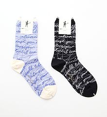 Mint様☆専用ページ mintdesigns ミントデザインズ Ink Letter Socks