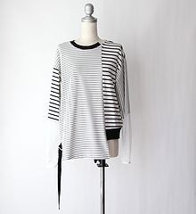 AULA AILA アウラ アイラ　1232-02001 AULA AILA（アウラ アイラ）別注ウエストドロストリングシャツ