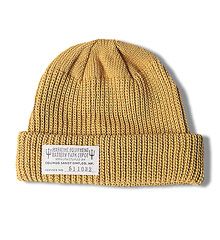 COLIMBO  SOUTH FORK KNIT CAP (DUSTY MUSTARD)