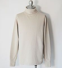 COLIMBO  NEWKIRK TURTLE NECK THERMAL SHIRT (MILK)