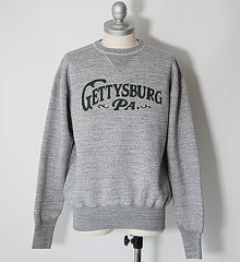 COLIMBO ������  KEYSTONE SWEAT SHIRT " GETTYSBURG " (HEATHER GRAY)