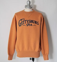 COLIMBO ������  KEYSTONE SWEAT SHIRT " GETTYSBURG " (SUNSET ORANGE)