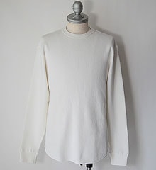 SECRET WORDS ��������å� ��� LONG SLEEVE WAFFLE THERMAL (WHITE)