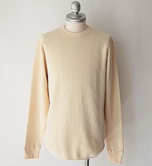 SECRET WORDS ��������å� ��� LONG SLEEVE WAFFLE THERMAL (IVORY)