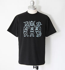 COLIMBO コリンボ LUNA PARK KNIT TEE-SHIRT (BLACK)