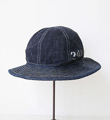 COLIMBO ������  DOUGHBOY HAT - CUSTOM - (INDIGO DENIM)
