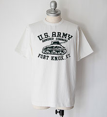 COLIMBO ������ NORWALK TEE SHIRT S/S " TANK COMMAND " (IVORY WHITE)