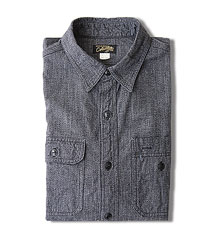 COLIMBO ������ BUTTE WORK SHIRT (BLACK)