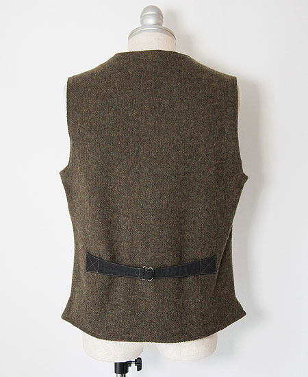 FREEWHEELERS フリーホイーラーズ FAULKNER VEST (GRAINED OLIVE)