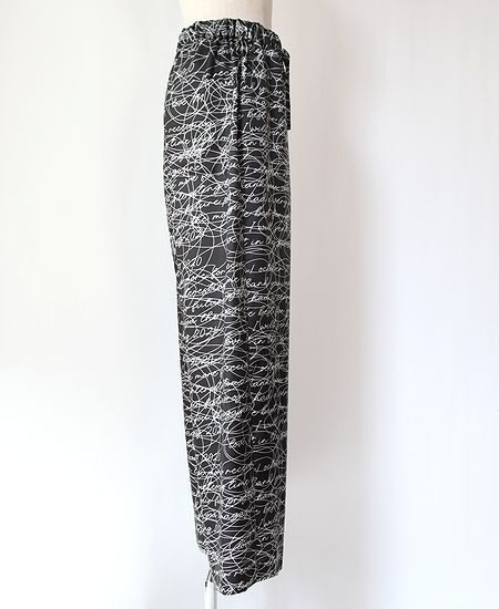 mintdesigns �ߥ�ȥǥ����󥺡�Ink Letter Gather Pants
