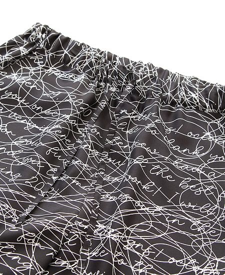 mintdesigns �ߥ�ȥǥ����󥺡�Ink Letter Gather Pants