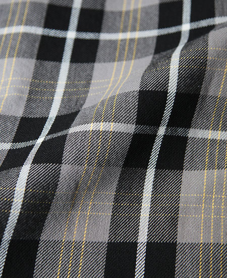 FREEWHEELERS �ե꡼�ۥ����顼�� " EDDY " WORK SHIRT (NICKEL GRAY �� DARK JET BLACK �� EGG YELLOW)