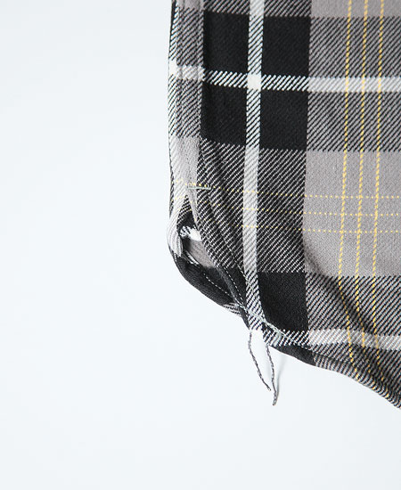 FREEWHEELERS �ե꡼�ۥ����顼�� " EDDY " WORK SHIRT (NICKEL GRAY �� DARK JET BLACK �� EGG YELLOW)