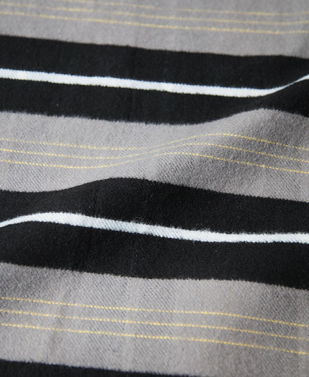 FREEWHEELERS �ե꡼�ۥ����顼�� " EDDY " WORK SHIRT (NICKEL GRAY �� DARK JET BLACK �� EGG YELLOW)